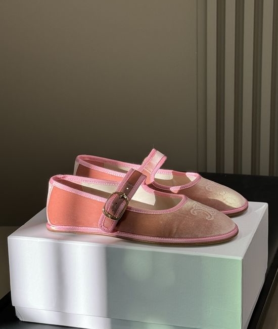 Celine Velvet Mary Jane Shoes Soft Elegant Daily Wear