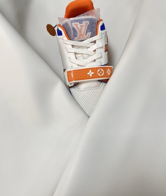 Louis Vuitton LV Premium Leather Velcro Fashion Casual Board Shoes