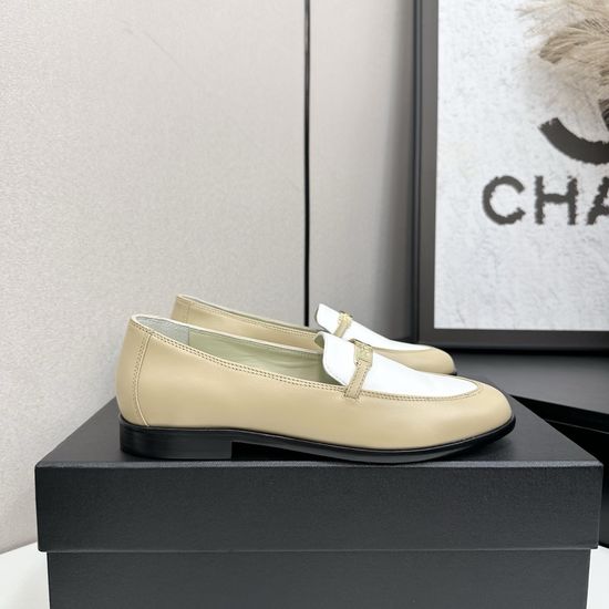 Chanel Classic Retro Leather Loafers Versatile Comfortable Casual Daily
