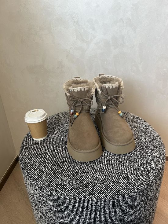 UGG Bohemian Style Fringed Warm Plush Lined Fashion Boots