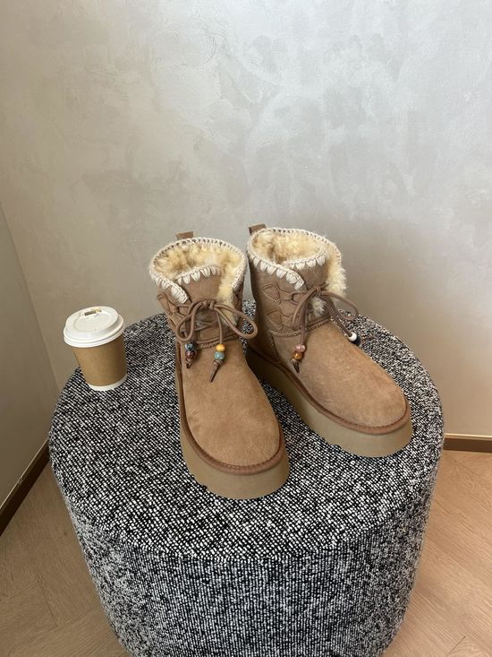 UGG Bohemian Style Fringed Warm Plush Lined Fashion Boots