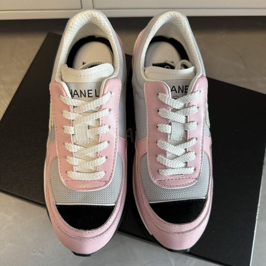 Chanel Elevated Casual Chunky Sneakers Breathable Comfortable Footwear