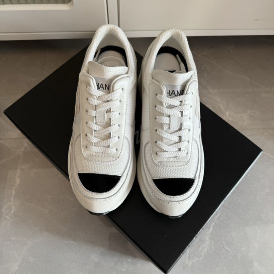 Chanel Elevated Casual Chunky Sneakers Breathable Comfortable Footwear