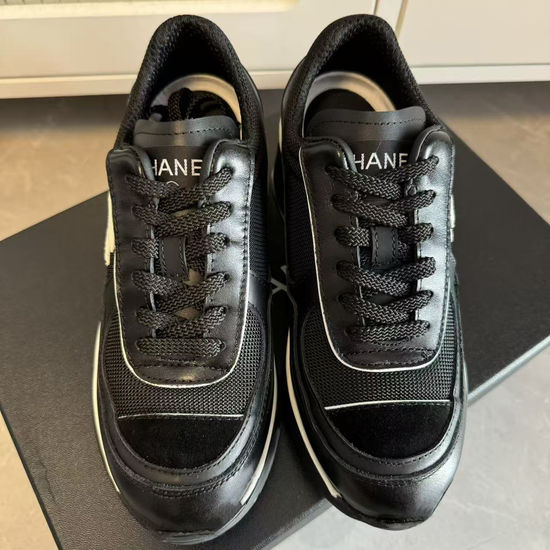 Chanel Elevated Casual Chunky Sneakers Breathable Comfortable Footwear