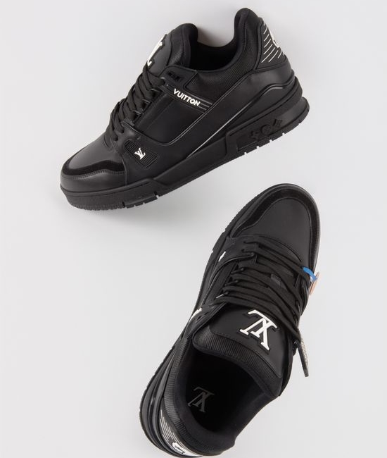 Louis Vuitton LV Genuine Leather Velcro Low-top Durable Casual Daily Sneakers