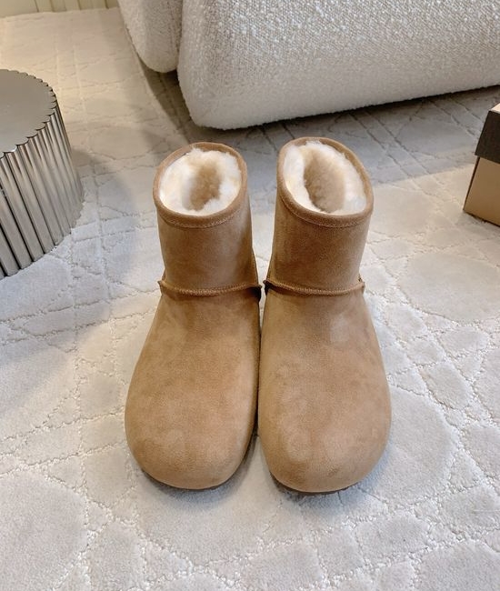 UGG Warm Wool Lined Suede Upper Winter Snow Boots