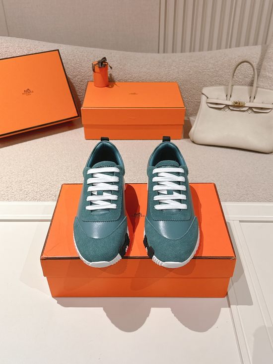 Hermes Chunky Casual Sneakers Soft Sole Breathable Lightweight Daily Footwear