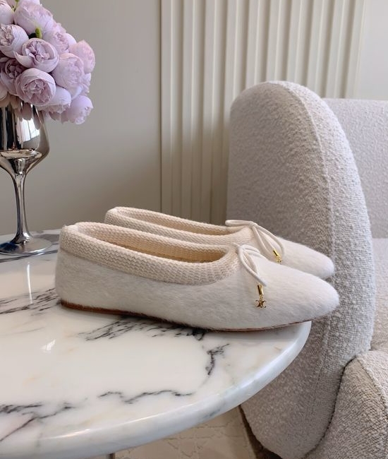 Celine Classic Cashmere Flat Shoes Comfortable Elegant Daily Footwear