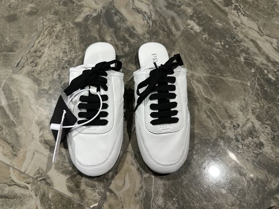 Prada Premium Genuine Cowhide Casual Slip On Mules