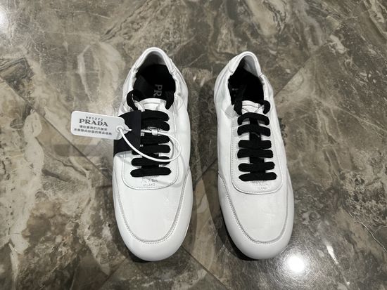 Prada Genuine Cowhide Slip On Casual Mules