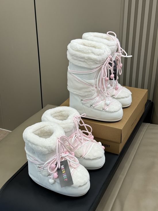 Moon Boot Warm Non-slip Snow Boots Comfortable for Outdoor Activities