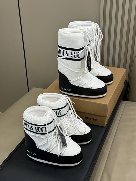 Moon Boot Warm Non-slip Snow Boots Comfortable for Outdoor Activities