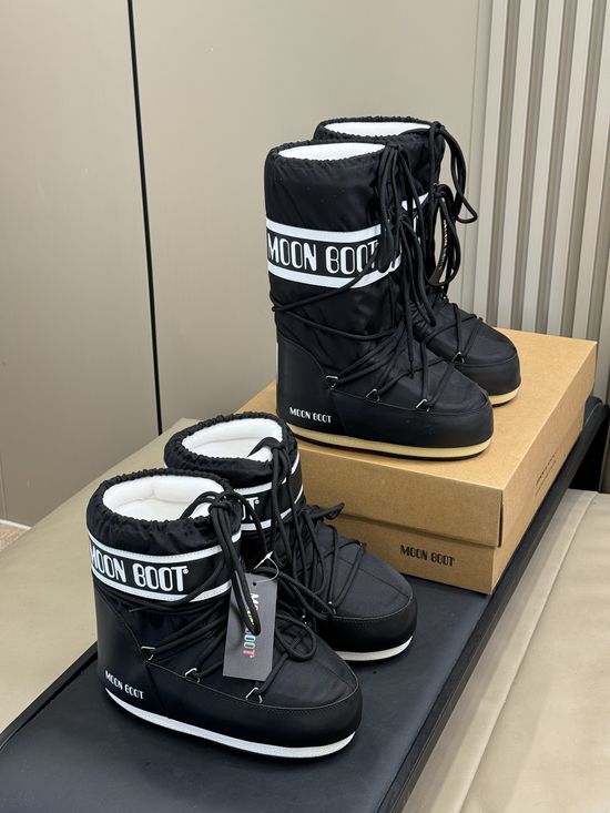 Moon Boot Warm Non-slip Snow Boots Comfortable for Outdoor Activities