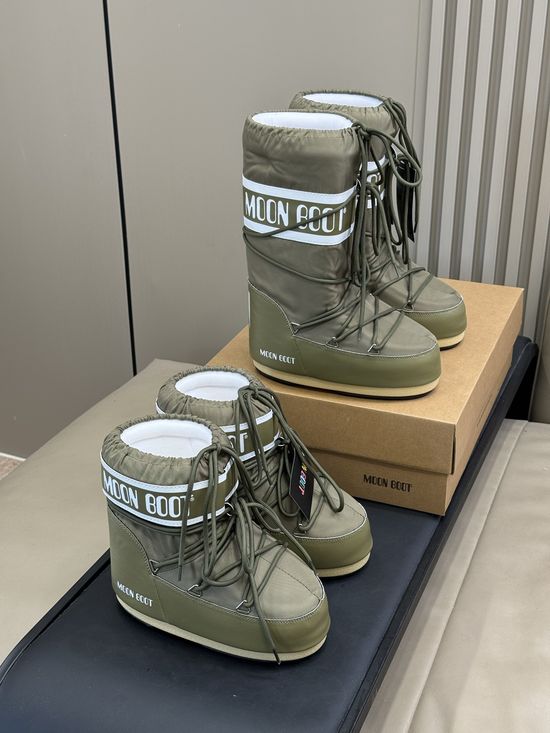 Moon Boot Warm Non-slip Snow Boots Comfortable for Outdoor Activities