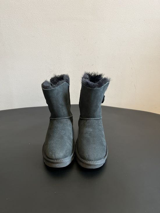 UGG Suede Round Buckle Warm Non-slip Soft Lined Short Boots