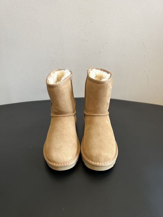 UGG Suede Buckle Warm Non-slip Comfortable Fur Lined Boots