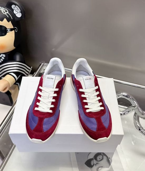 Celine Vintage Style Breathable Textured Comfortable Casual Sneakers