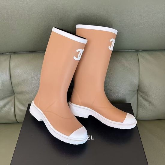 Chanel Premium Comfortable Rain Boots for Daily Wear