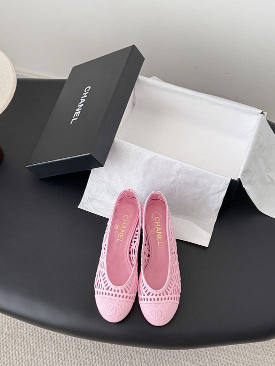 Chanel Classic Round Toe Ballet Flats Versatile Daily Footwear