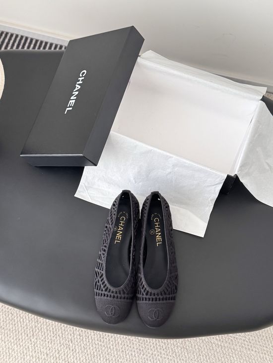 Chanel Classic Round Toe Ballet Flats Versatile Daily Footwear