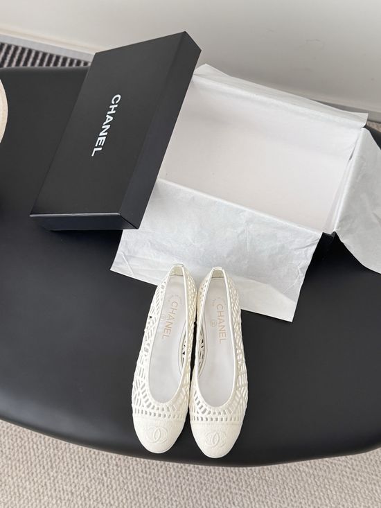 Chanel Classic Round Toe Ballet Flats Versatile Daily Footwear