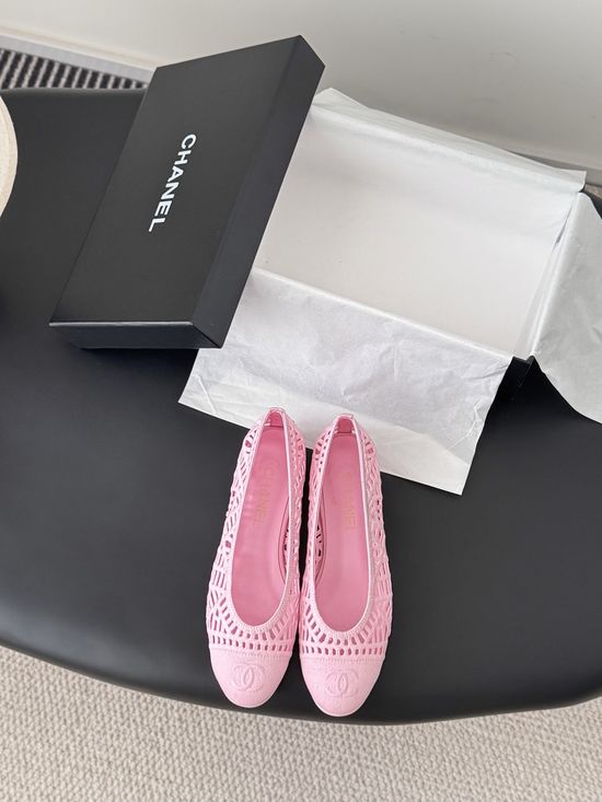 Chanel Classic Round Toe Ballet Flats Versatile Daily Footwear