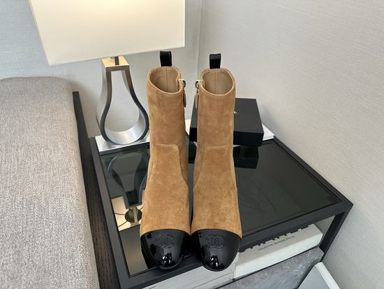 Chanel Premium Leather Boots With Exquisite Craftsmanship