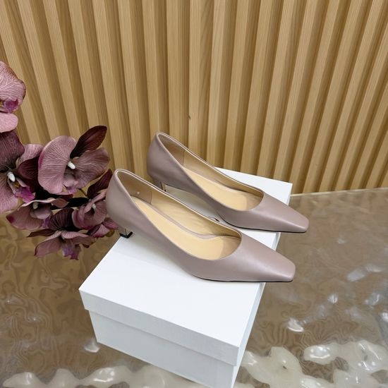 Jimmy Choo Pointed Toe Kitten Heel Velvet Pumps With Soft Lining