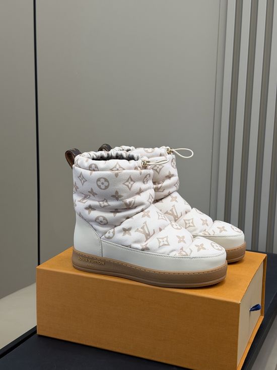 Louis Vuitton Warm Down Filled Winter Snow Boots
