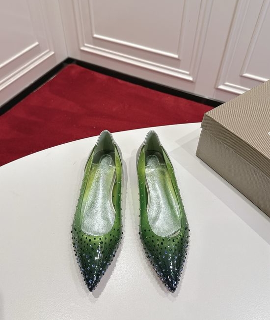 Christian Louboutine Premium Gradient Rhinestone Heels Soft Lining Genuine Leather Sole