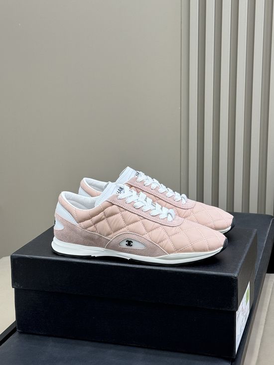 Chanel Classic Quilted Casual Sneakers Soft Comfortable Slim Fit Footwear