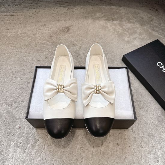 Chanel Soft Sheepskin Round Toe Comfortable Daily Flats