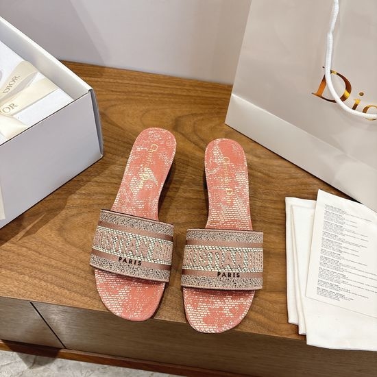 Christian Dior CD Square Toe Sandals with CD Logo and Chunky Heel