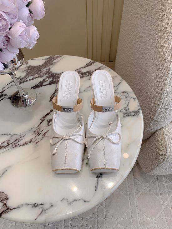 Maison Margiela Classic Leather Ballet Flats Soft Comfortable Versatile Daily Wear