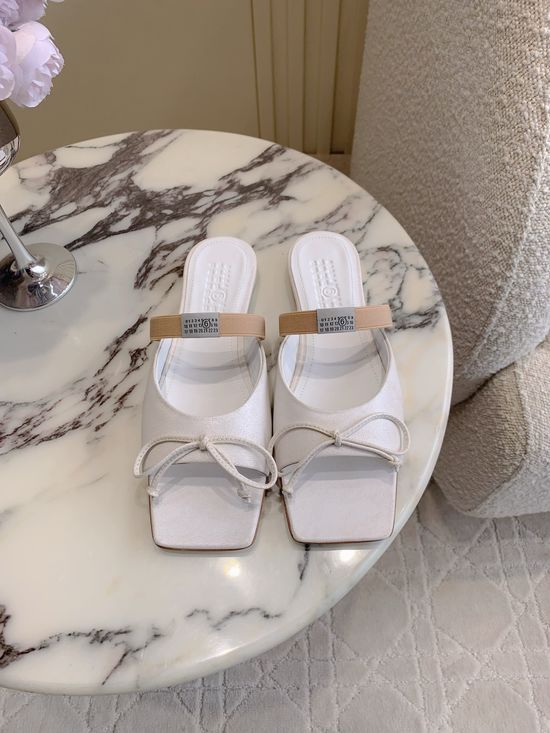 Maison Margiela Classic Leather Ballet Flats Soft Comfortable Versatile Daily Wear