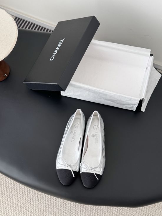 Chanel Classic Round Toe Ballet Comfort Flats Daily Shoes