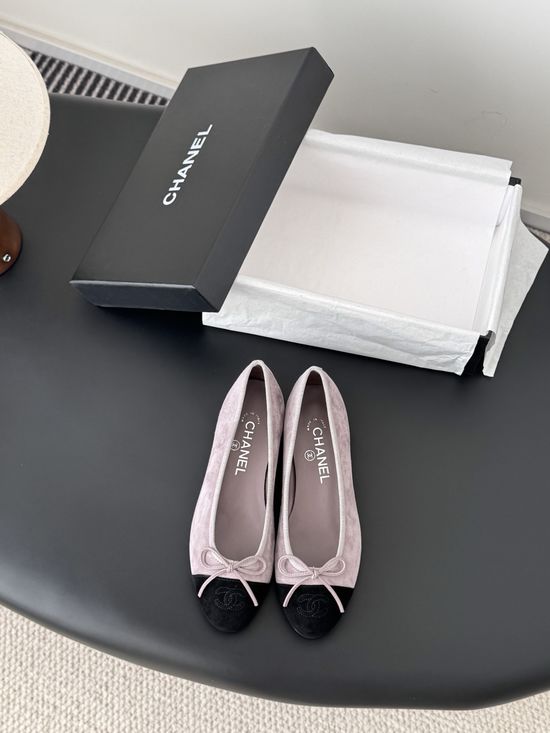 Chanel Classic Round Toe Ballet Comfort Flats Daily Shoes