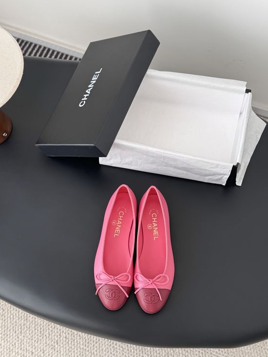 Chanel Classic Round Toe Ballet Comfort Flats Daily Shoes