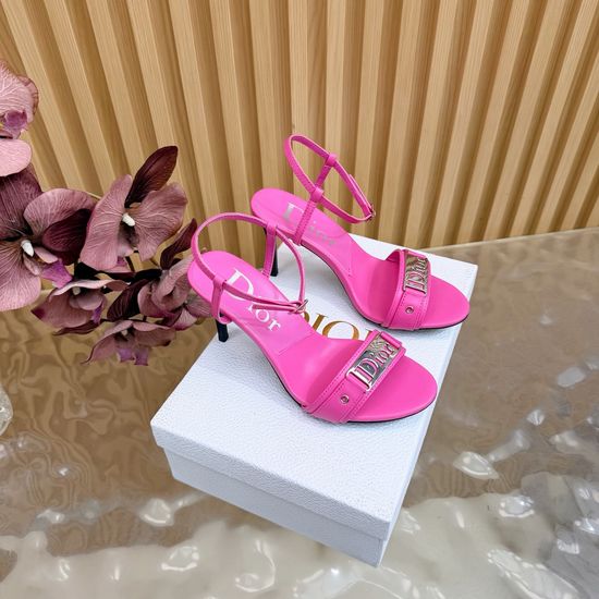Christian Dior Elegant High-Heeled Mules with Classic Appeal