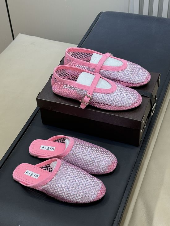 Alaia Fishnet Series Casual Shoes Trendy Stylish Daily Comfortable Wear