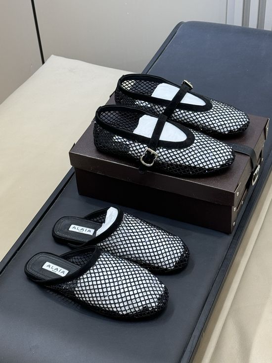 Alaia Fishnet Series Casual Shoes Trendy Stylish Daily Comfortable Wear