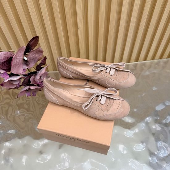 Gianvito Rossi Soft Flexible Ballet Flats Casual Sneaker Hybrid