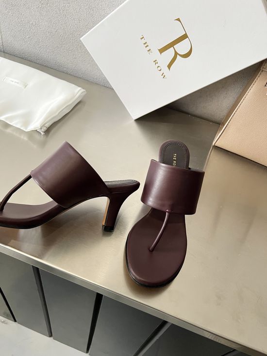 Hermes Minimalist Flip Flop High Heel Comfortable Sandals