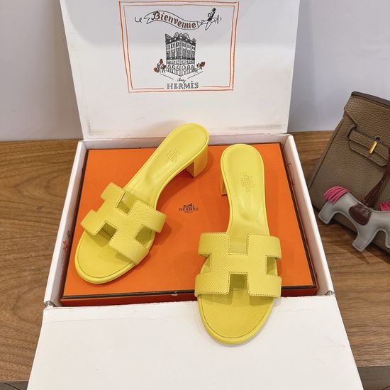 Hermes Color Block Casual Shoes Soft Breathable Leather Comfortable Sole
