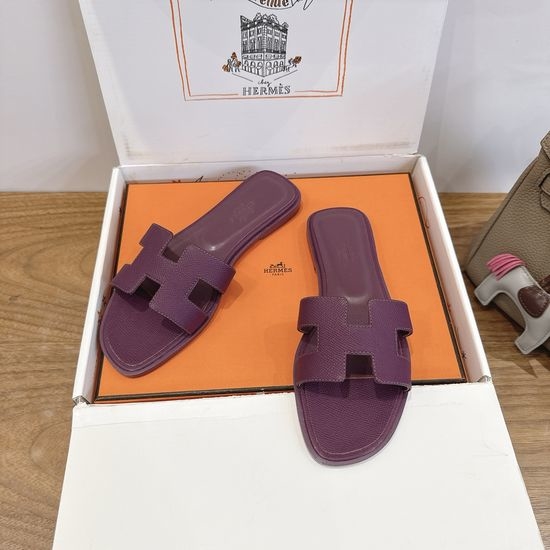 Hermes Color Block Casual Shoes Soft Breathable Leather Comfortable Sole