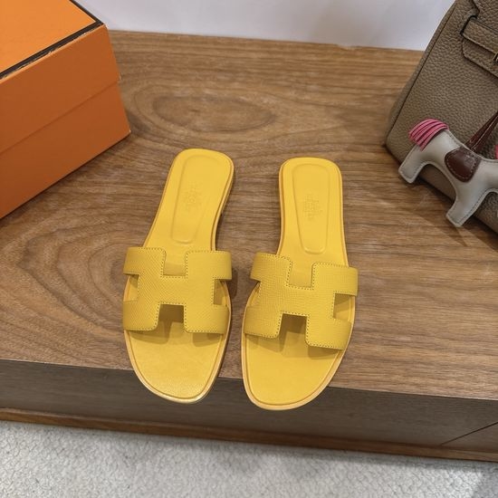 Hermes Color Block Casual Shoes Soft Breathable Leather Comfortable Sole