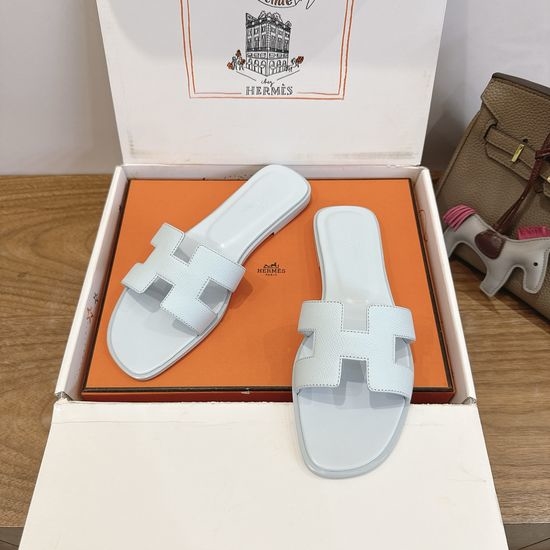 Hermes Color Block Casual Shoes Soft Breathable Leather Comfortable Sole