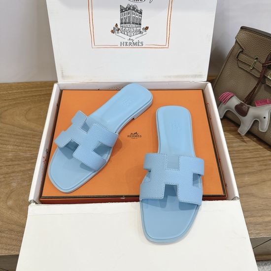 Hermes Color Block Casual Shoes Soft Breathable Leather Comfortable Sole