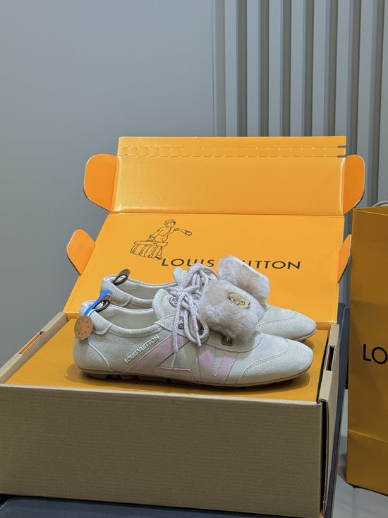 Louis Vuitton Soft Lambskin Shoes in Gentle Color Options