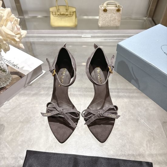 Prada Pointed Toe Vintage High Heel Sandals